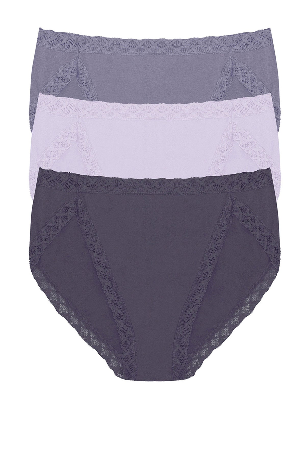 Bliss French Cut Brief 3-Pack Twilight Haze/Purple Pearl/Greystone