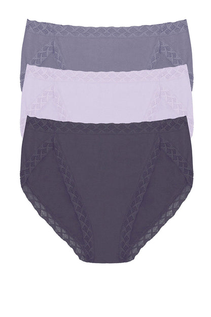 Bliss French Cut Brief 3-Pack Twilight Haze/Purple Pearl/Greystone