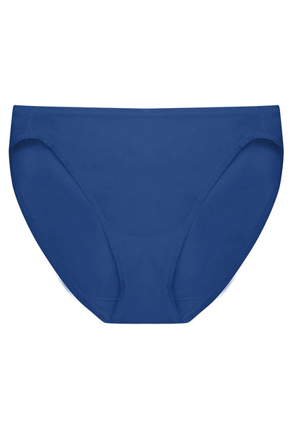Bliss Bare Cotton Bikini Dark Cobalt