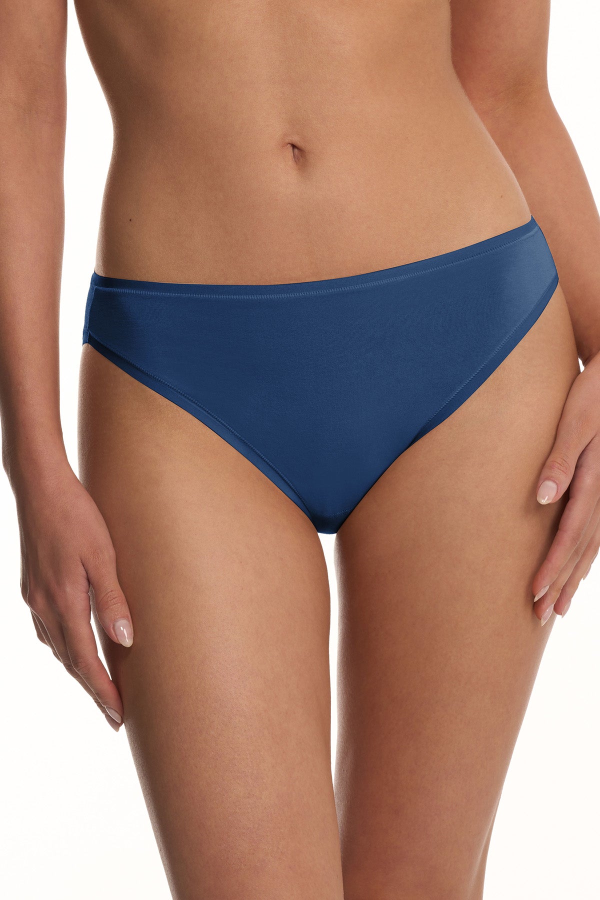 Bliss Bare Cotton Bikini 3-Pack Misty Orchid/Iced Mint/Dark Cobalt