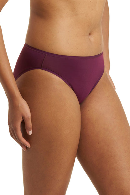 Bliss Bare Cotton Bikini Pinot Noir