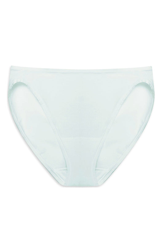 Bliss Bare Cotton Bikini Sky Green
