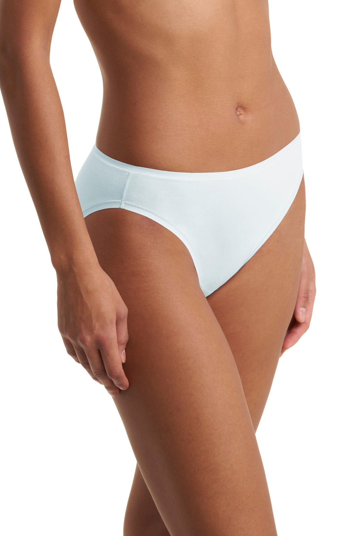 Bliss Bare Cotton Bikini Sky Green