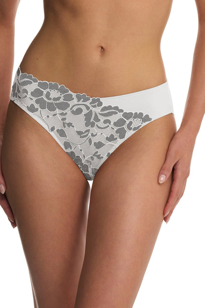 Peony Bikini Warm White/Black