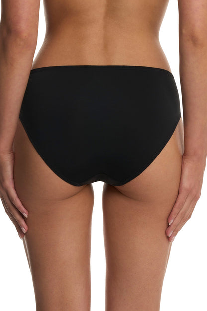 Peony Bikini Black