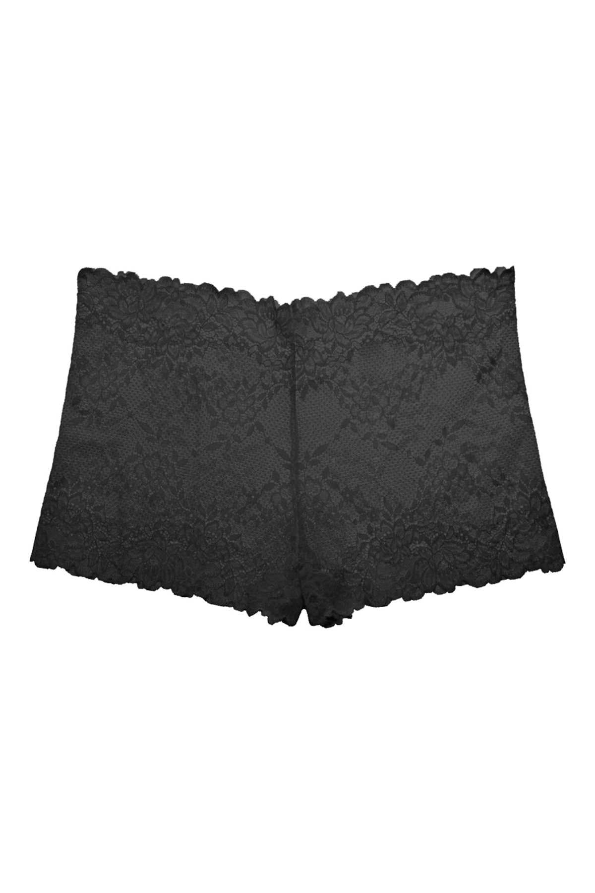 Buy Heavenly Lace Boyshort in Black Online Black