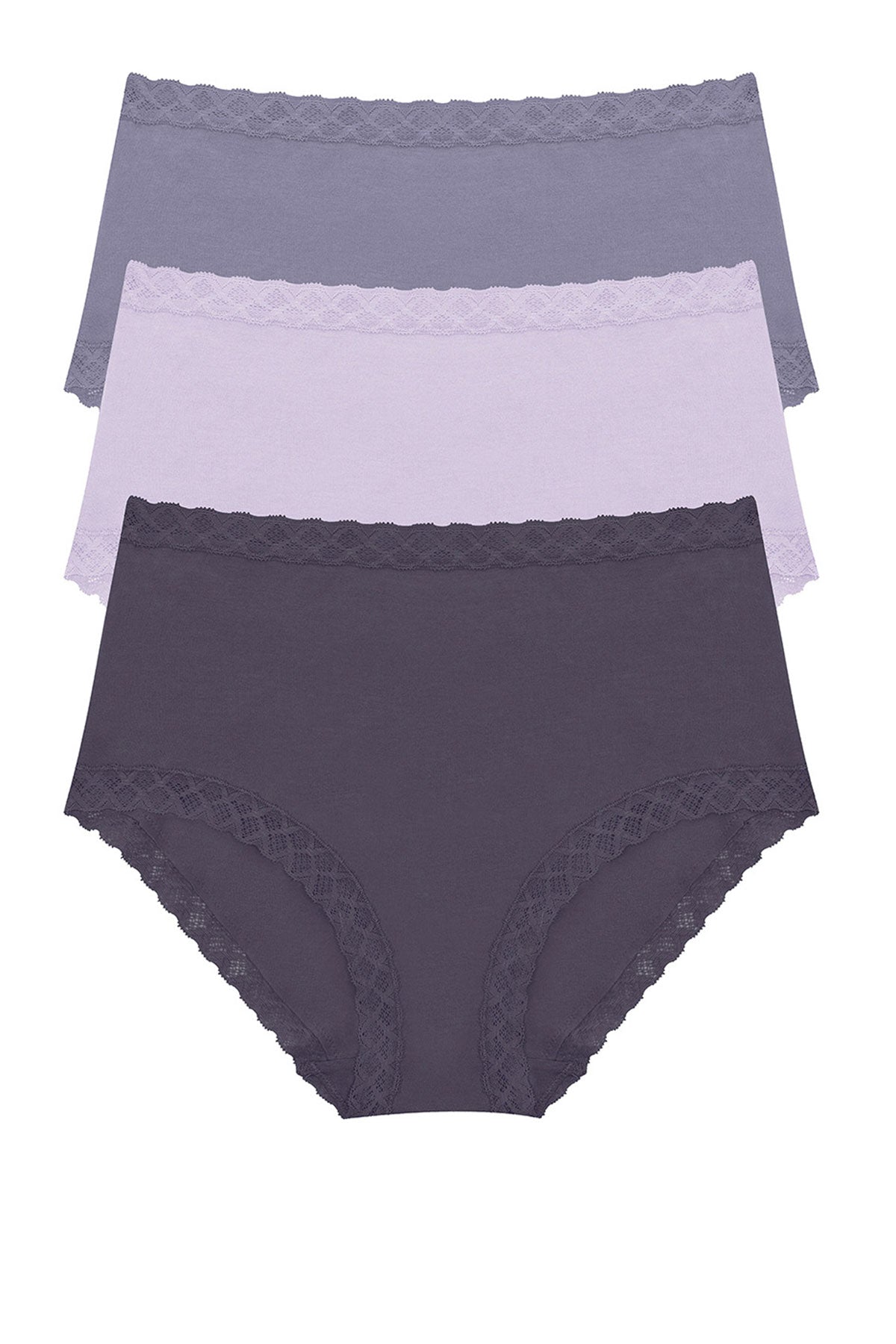 Bliss Full Brief 3-Pack Twilight Haze/Purple Pearl/Greystone
