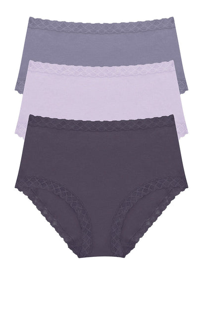 Bliss Full Brief 3-Pack Twilight Haze/Purple Pearl/Greystone
