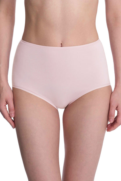Bliss Bare Cotton High Waist Brief 3-Pack Iced Mint/Wild Petal/Misty Orchid