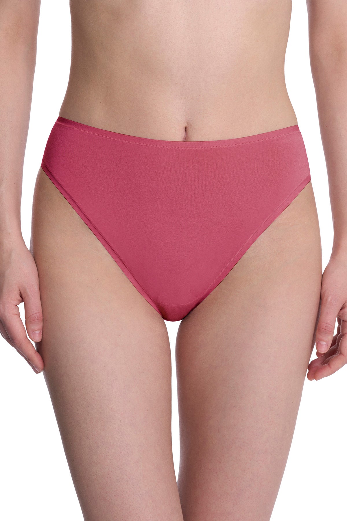 Bliss Bare Cotton High Cut Brief 3-Pack Dark Cobalt/Wild Petal/Vintage Cherry