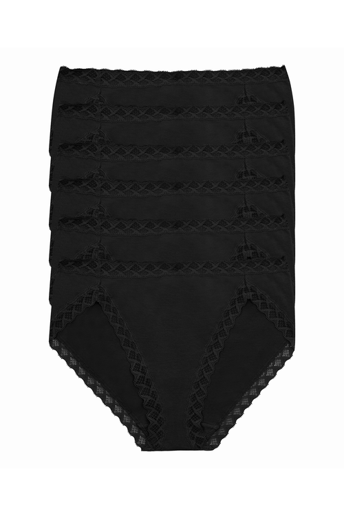 Buy Bliss French Cut Brief 6-Pack in Black Online Black