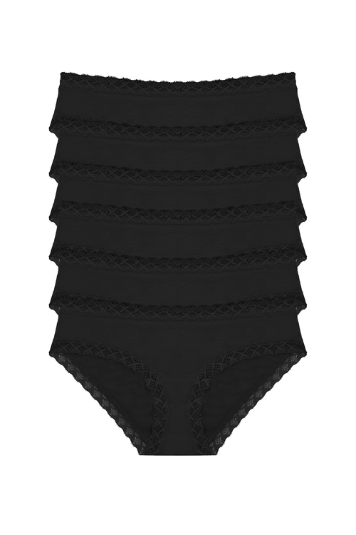Buy Bliss Girl Brief 6-Pack in Black Online Black