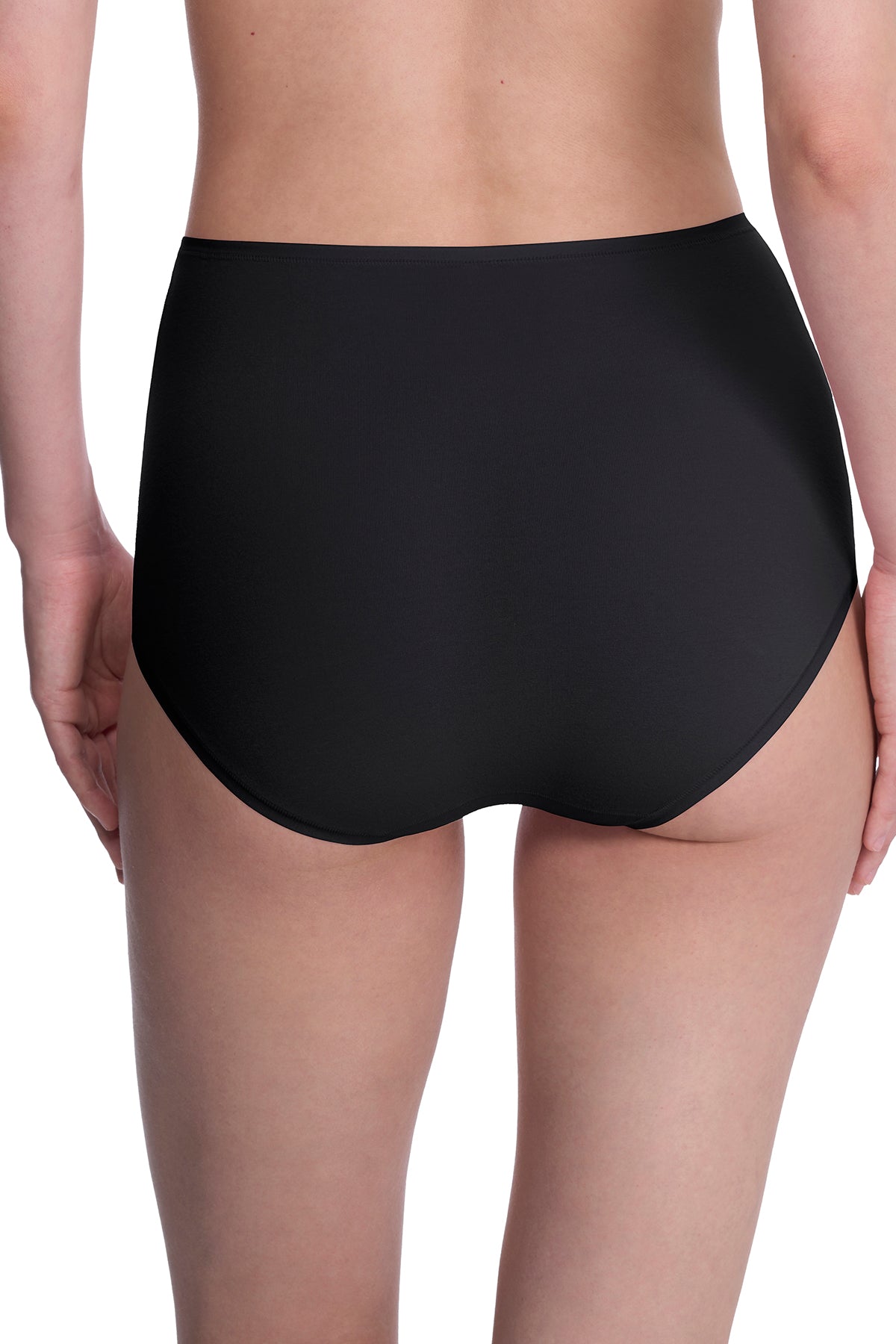 Bliss Bare Cotton High Waist Brief 3-Pack Black