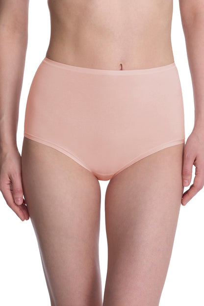 Bliss Bare Cotton High Waist Brief 3-Pack Potpourri/Café/Black