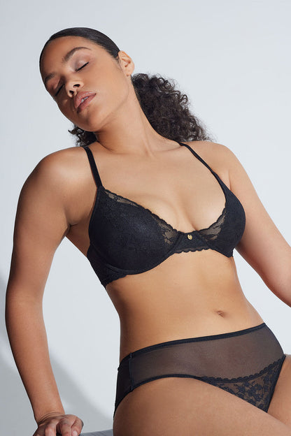 Buy Cherry Blossom Girl Brief in Black Online Black