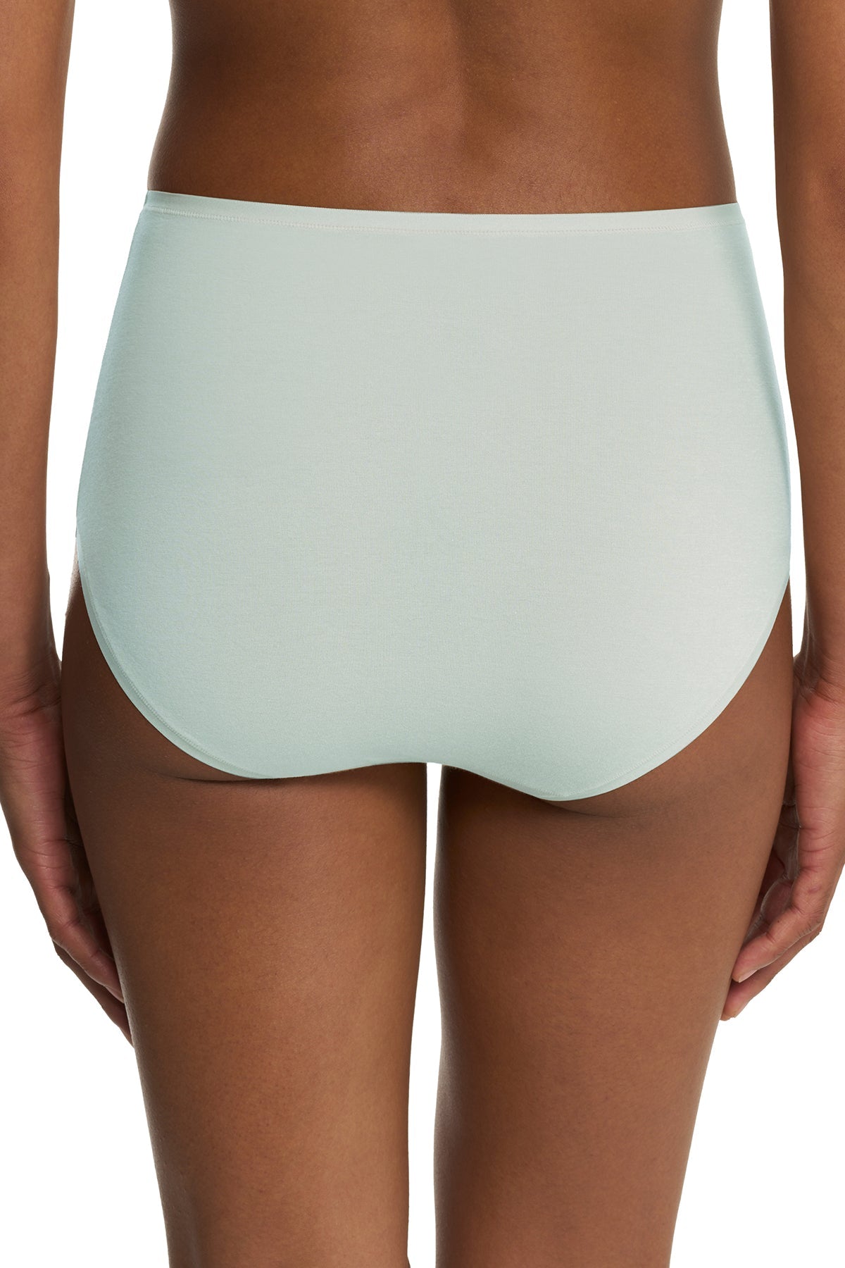 Bliss Bare Cotton High Waist Brief 3-Pack Cloud Green/Pale Purple/Café