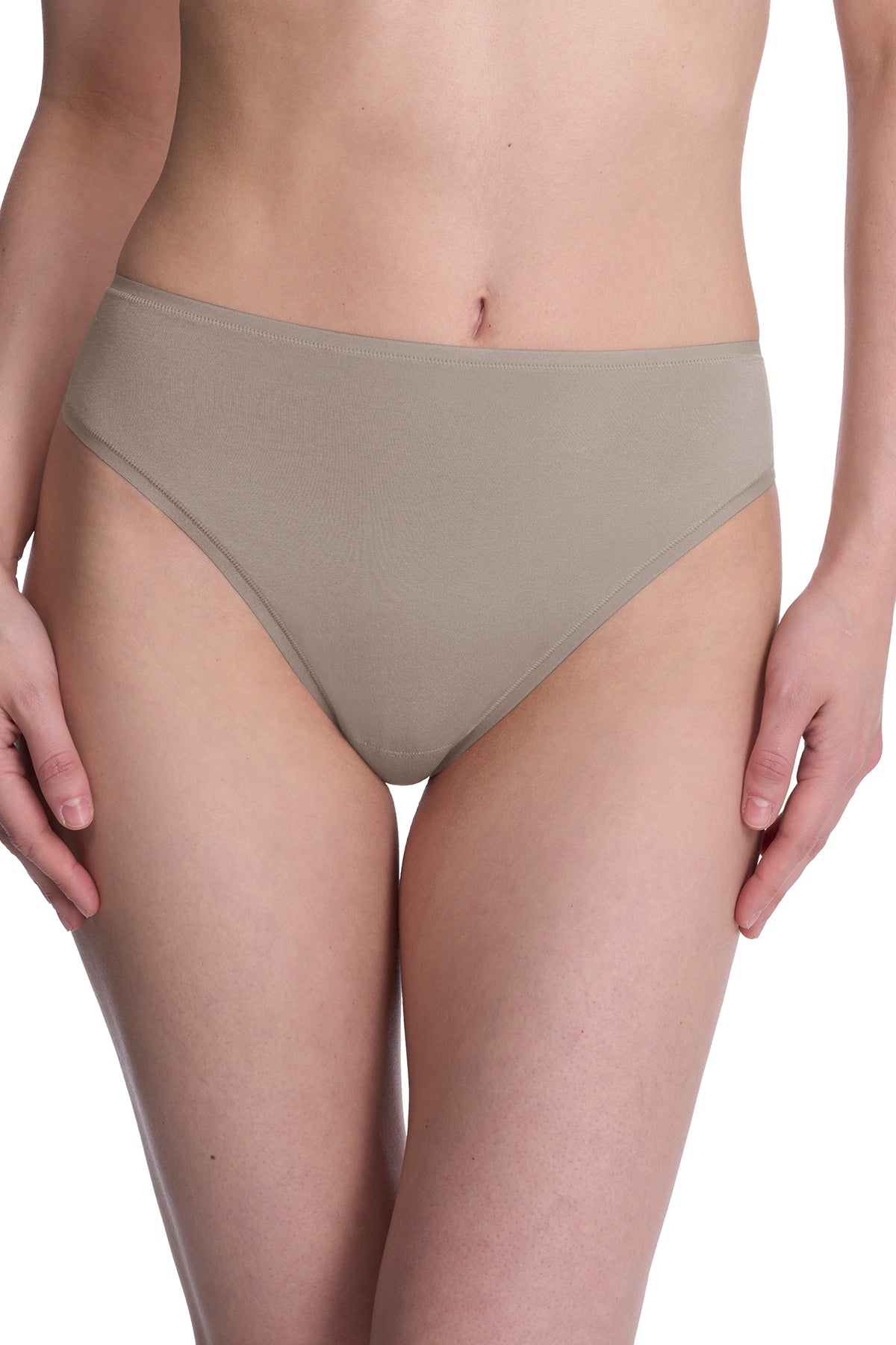 Bliss Bare Cotton High Cut Brief 3-Pack Purple Dusk/Smoky/Dk Red