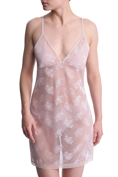 Love Lace Slip Pink Pearl/Warm White