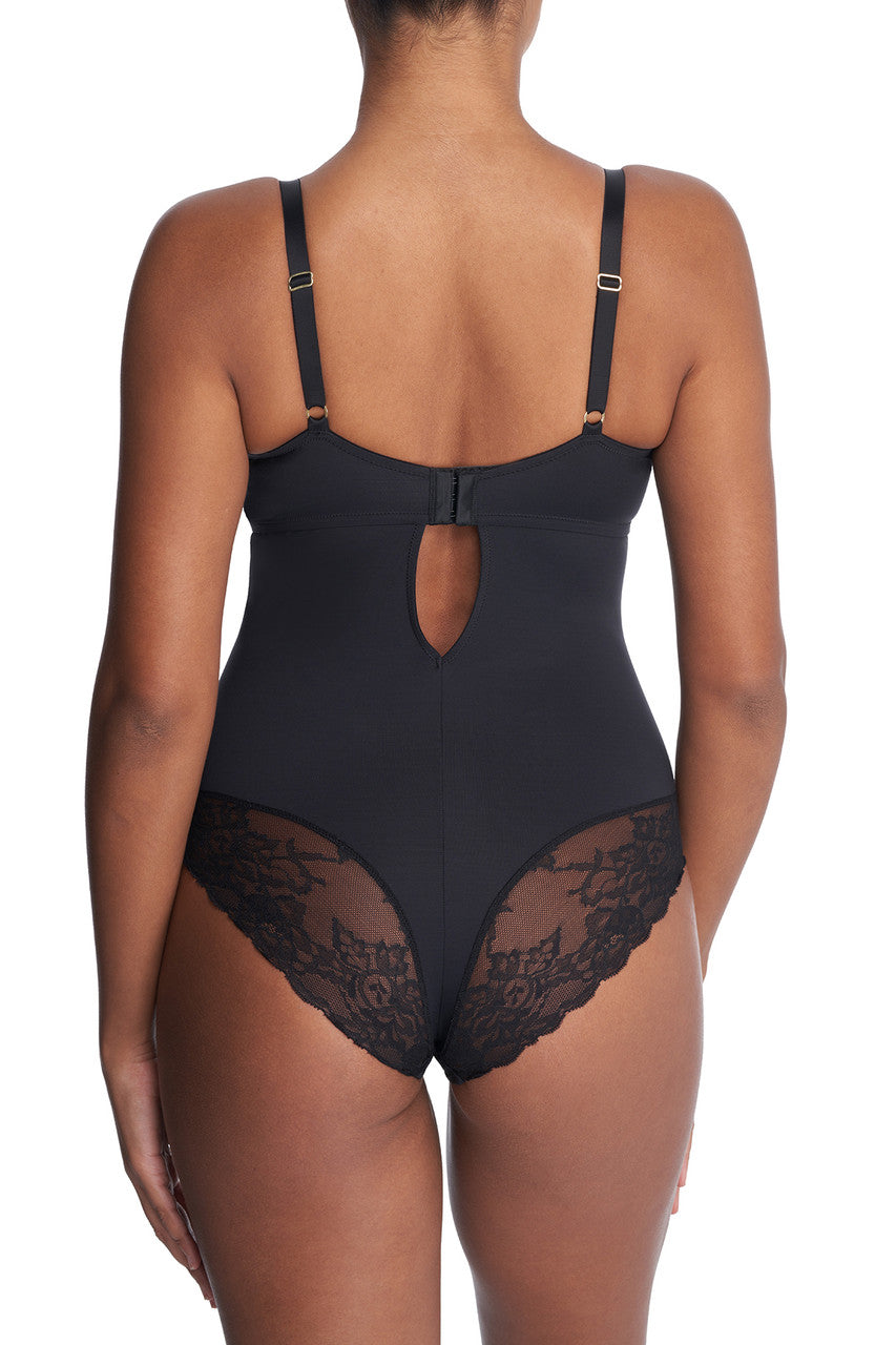 Buy Statement Full Fit Underwire Bodysuit in Black/Café Online Black/Café