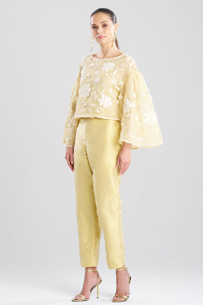 Couture Piña Embellished Top Buttermilk