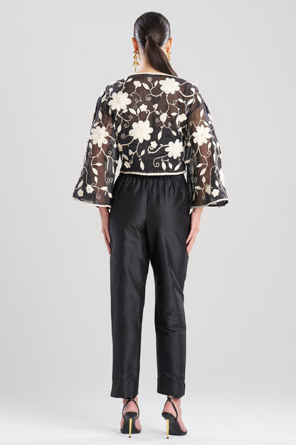 Couture Piña Embellished Top Black