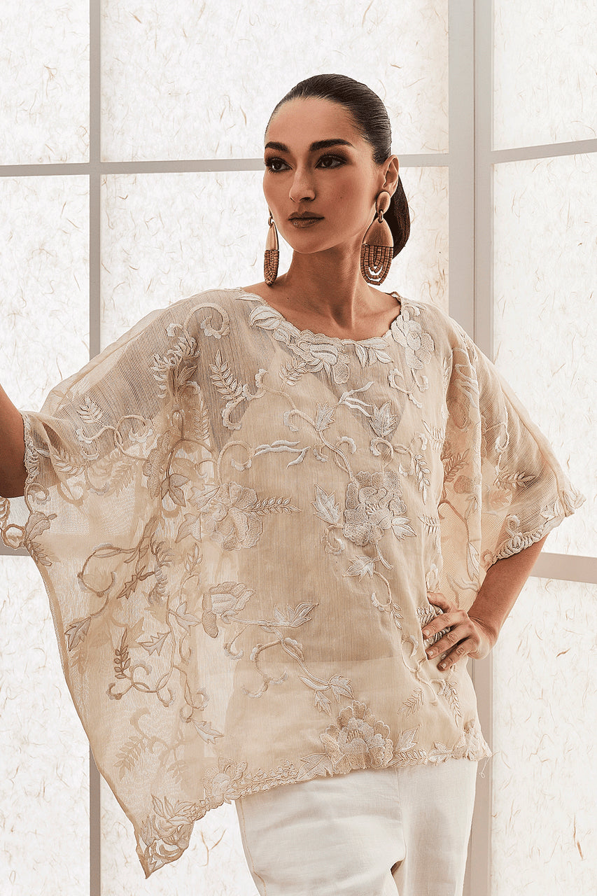 Buy Couture Piña Top in Natural Online Natural