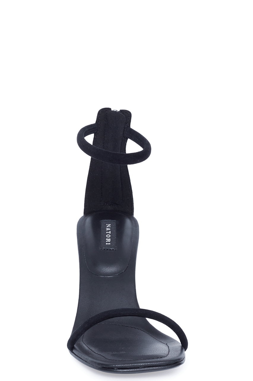 Buy Glow Suede Sandal in Black Suede Online Black Suede