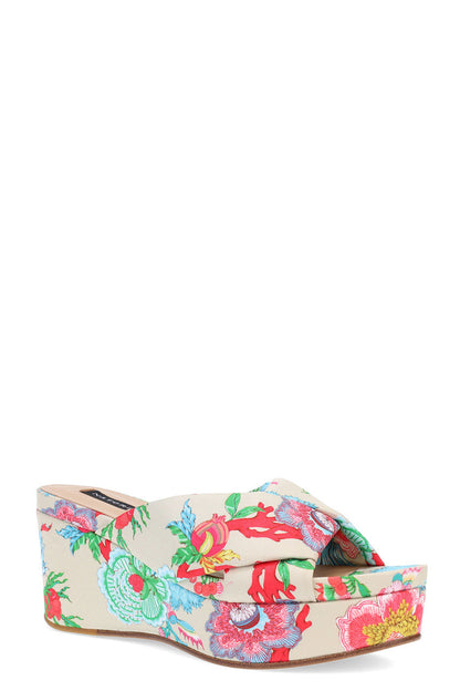 Buy Lanna Hinami Platform Thong Sandals in Natural Online Natural