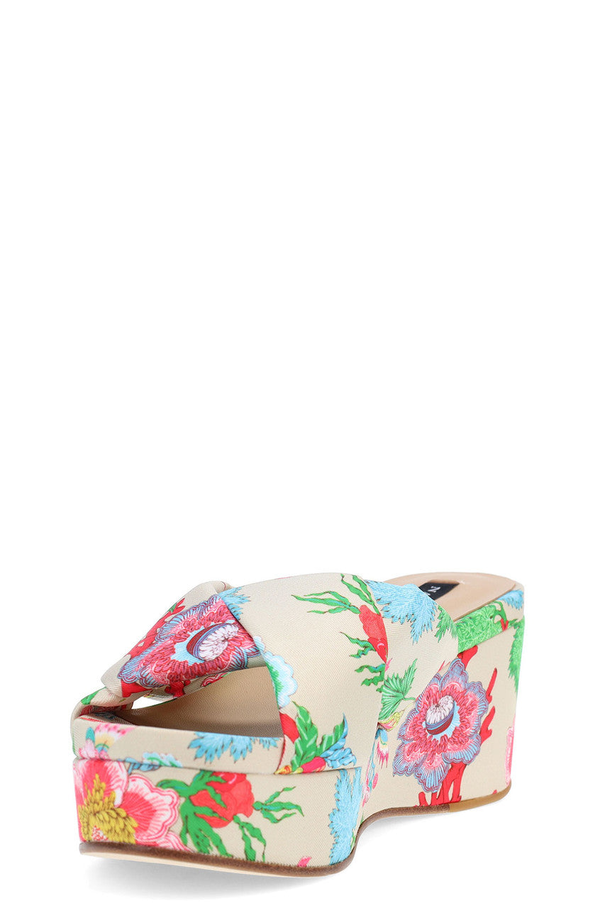 Buy Lanna Hinami Platform Thong Sandals in Natural Online Natural