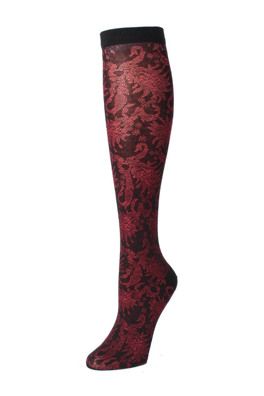 Buy Raven Socks in Rhubarb Online Rhubarb