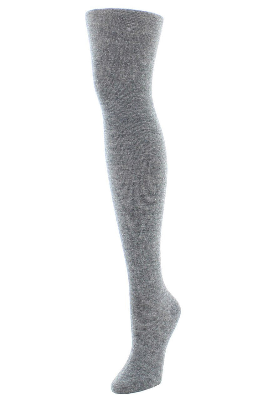 Buy Cashmere Sweater Tights in Medium Gray Online Medium Gray