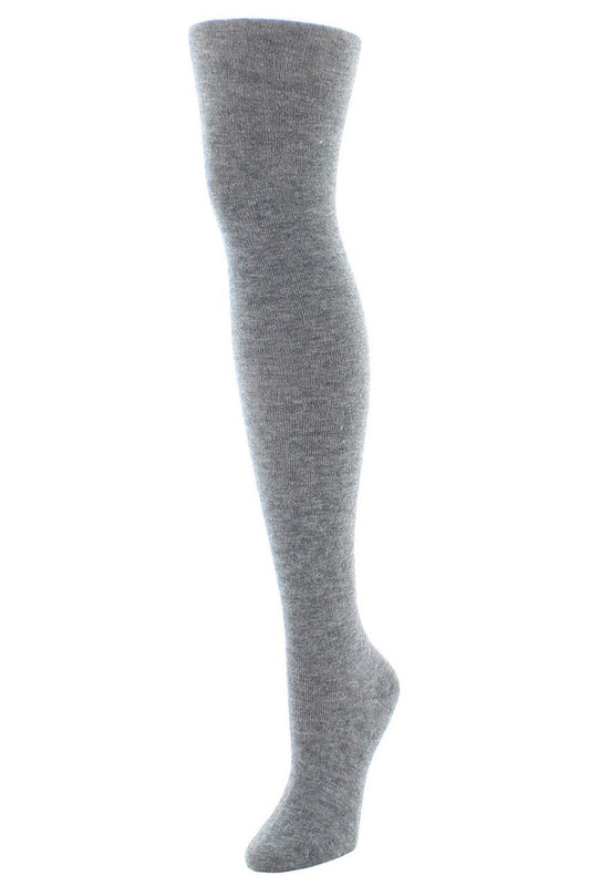 Buy Cashmere Sweater Tights in Medium Gray Online Medium Gray
