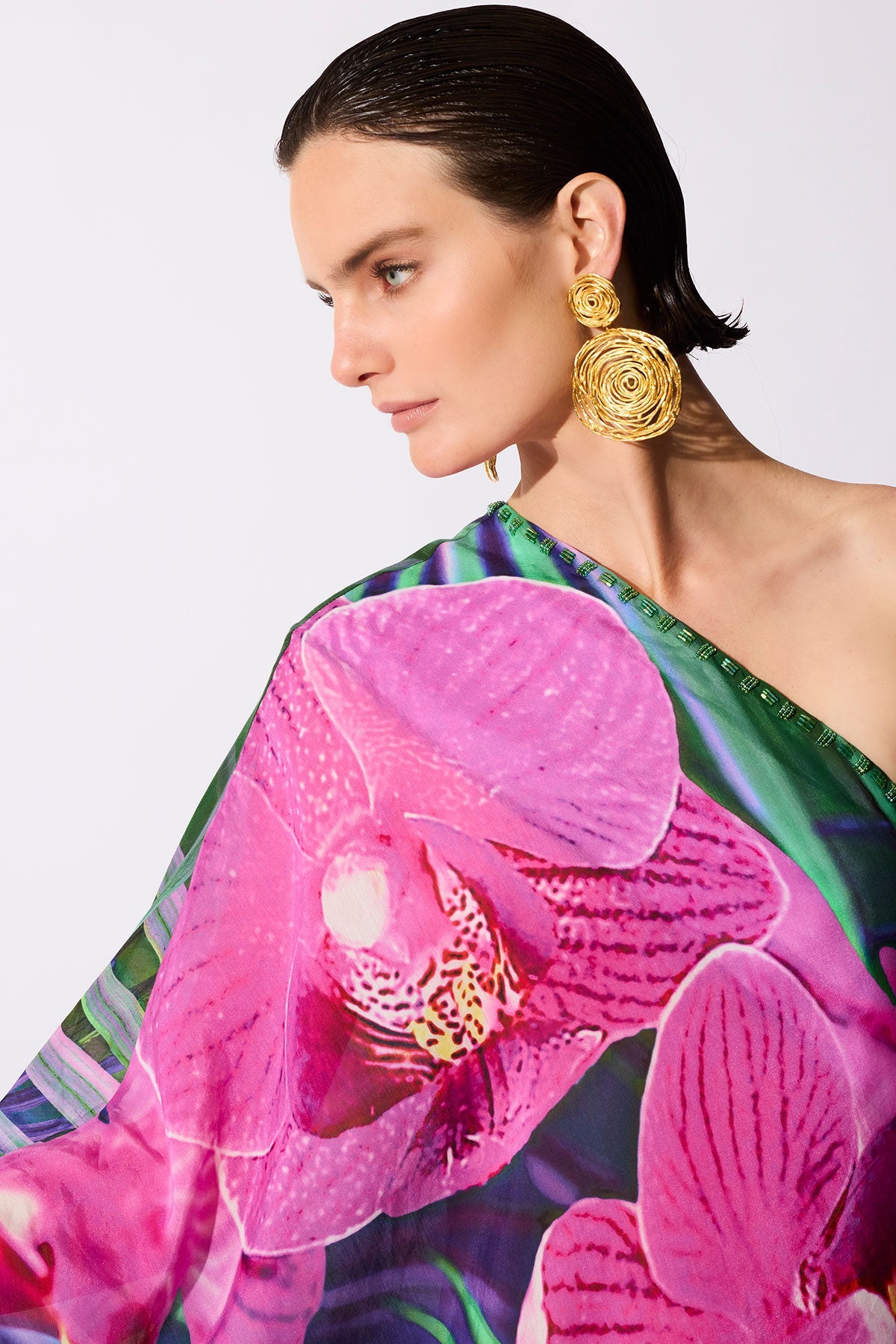 Buy Gold Brass Wire Hoop Drop Earrings in Antique Gold Online Antique Gold