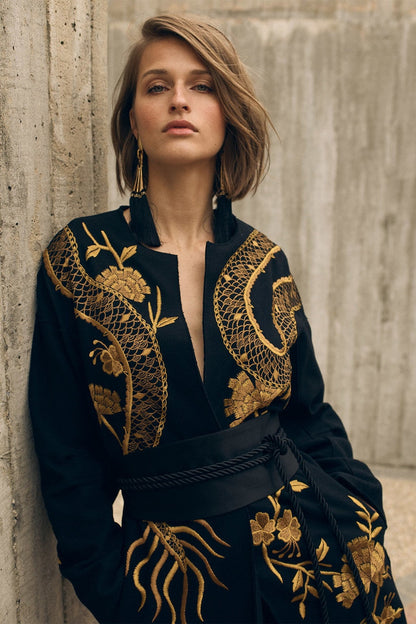 Buy Gold Plated Brass Tassel Clip Earrings in Gold Online Gold