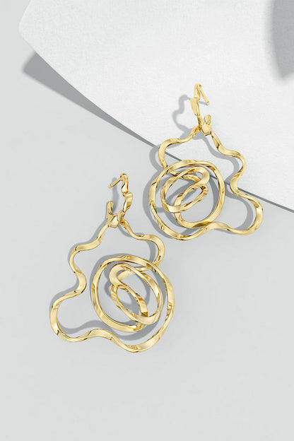 Buy Sakura 14k Hoop Earrings in 14K Yellow Gold Online 14K Yellow Gold