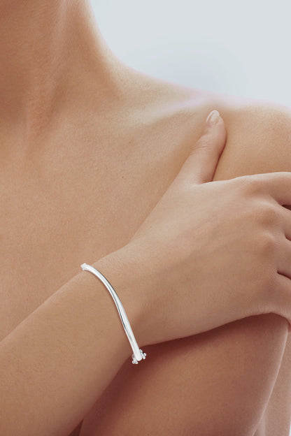 Buy Shangri-La Brushstroke 14K Gold Bracelet in 14K White Gold Online 14K White Gold