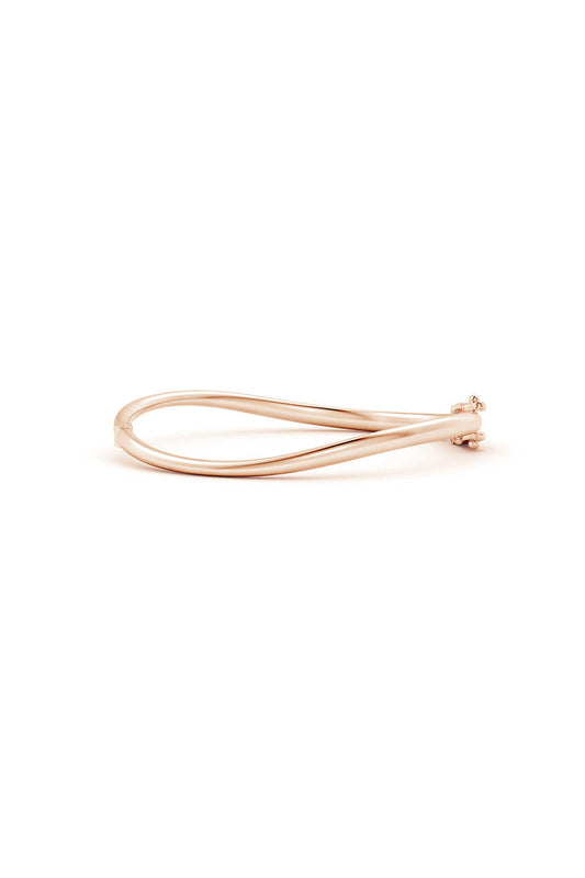 Buy Shangri-La Brushstroke 14K Gold Bracelet in 14K Rose Gold Online 14K Rose Gold