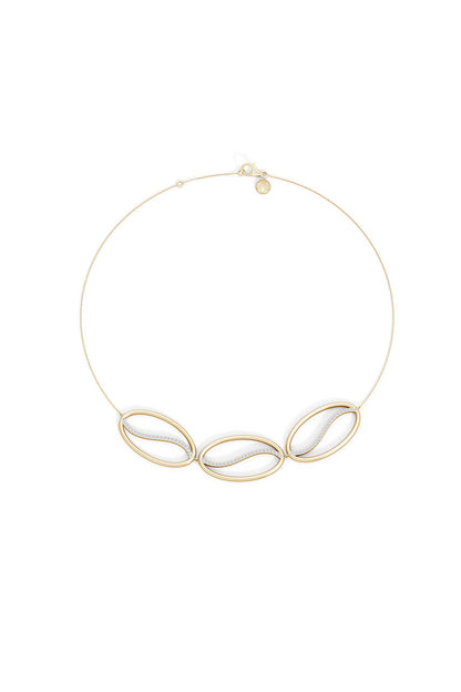 Buy Shangri-La Elliptical Yin-Yang 14K Gold and Diamond Trio Necklace in 14K Yellow Gold Online 14K Yellow Gold