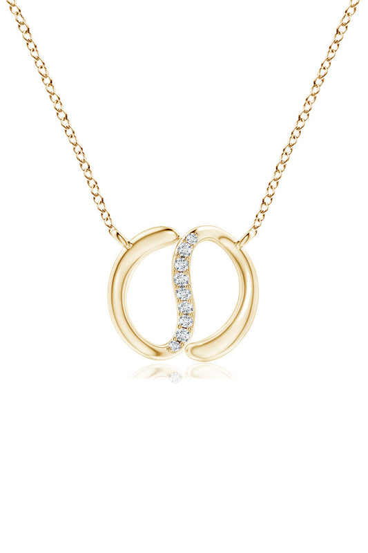 Buy Shangri-La Yin-Yang 14K Gold and Diamond Chain Pendant Necklace in 14K Yellow Gold Online 14K Yellow Gold