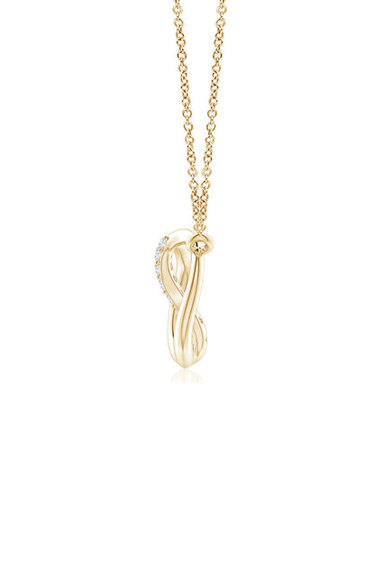 Buy Shangri-La Yin-Yang 14K Gold and Diamond Chain Pendant Necklace in 14K Yellow Gold Online 14K Yellow Gold