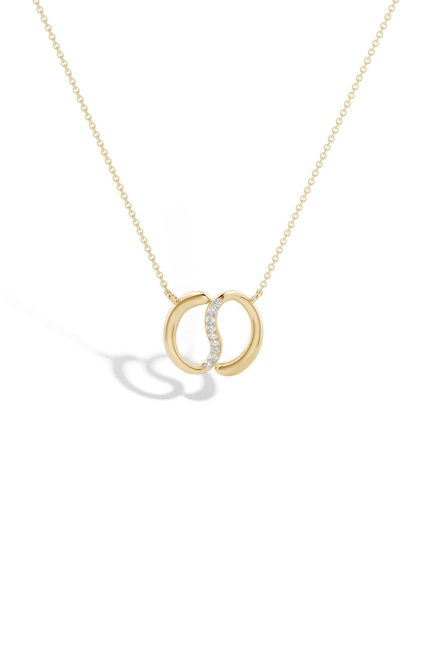 Buy Shangri-La Yin-Yang 14K Gold and Diamond Chain Pendant Necklace in 14K Yellow Gold Online 14K Yellow Gold