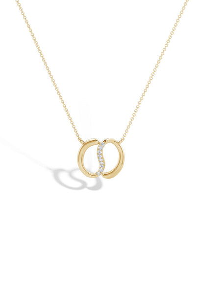 Buy Shangri-La Yin-Yang 14K Gold and Diamond Chain Pendant Necklace in 14K Yellow Gold Online 14K Yellow Gold