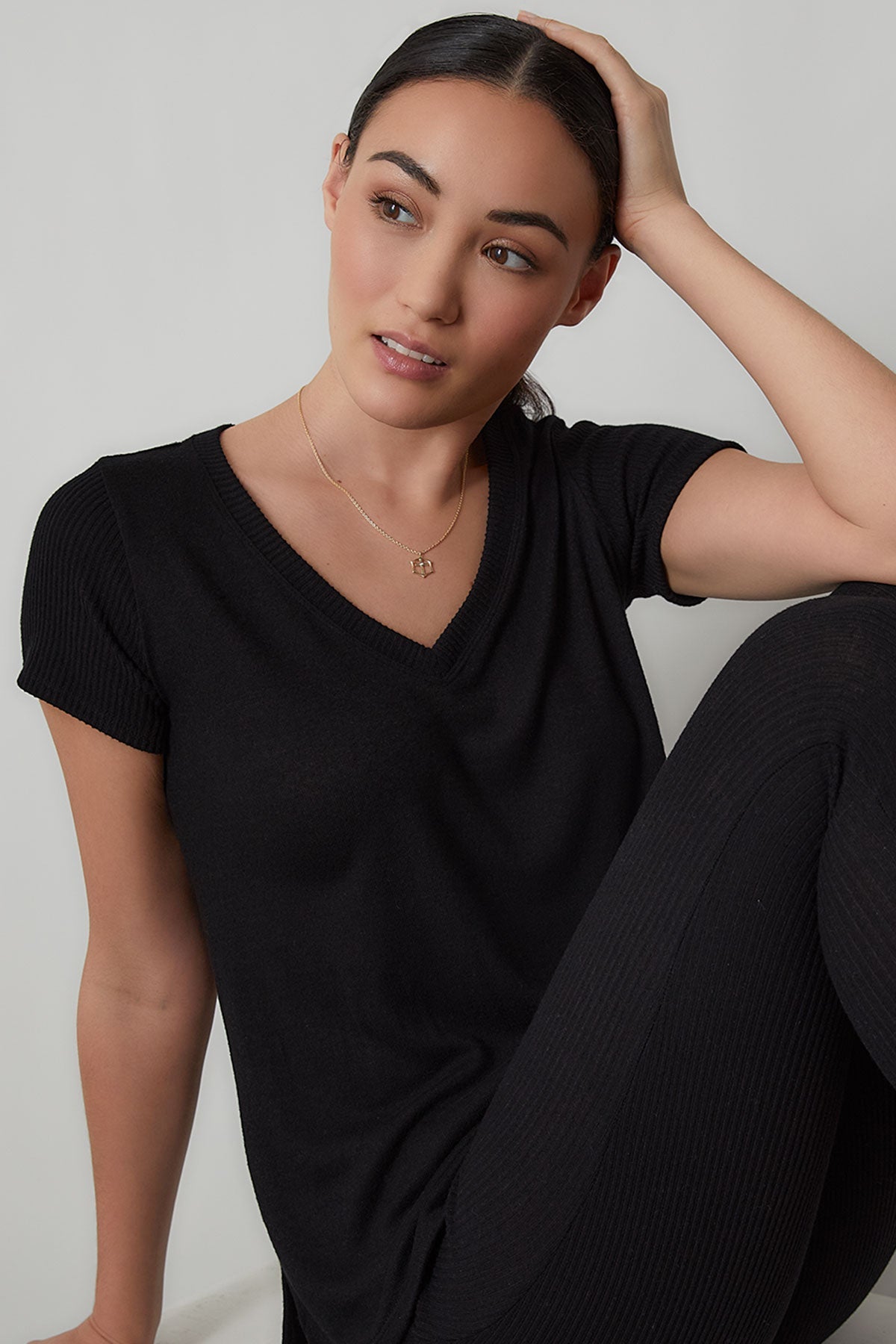 Buy Indochine Spirit 14k Bamboo Frame Cross Diamond Pendant Necklace in 14K Yellow Gold Online 14K Yellow Gold