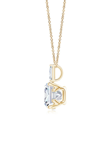 Buy Orient Express Lab-Grown 14K Gold & Cushion Diamond Pendant Necklace in 14K Yellow Gold Online 14K Yellow Gold