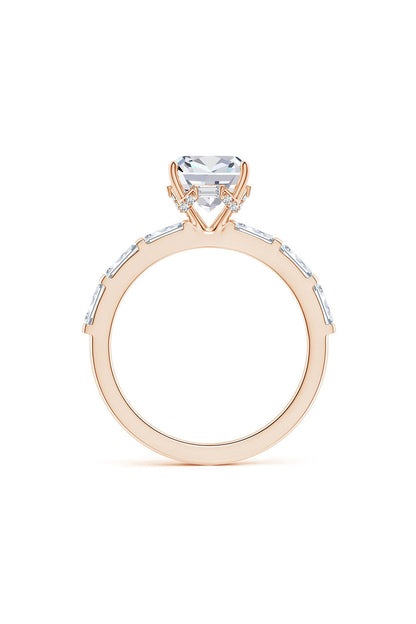 Buy Orient Express Lab-Grown 14K Gold & Cushion Diamond Solitaire Ring in 14K Rose Gold Online 14K Rose Gold