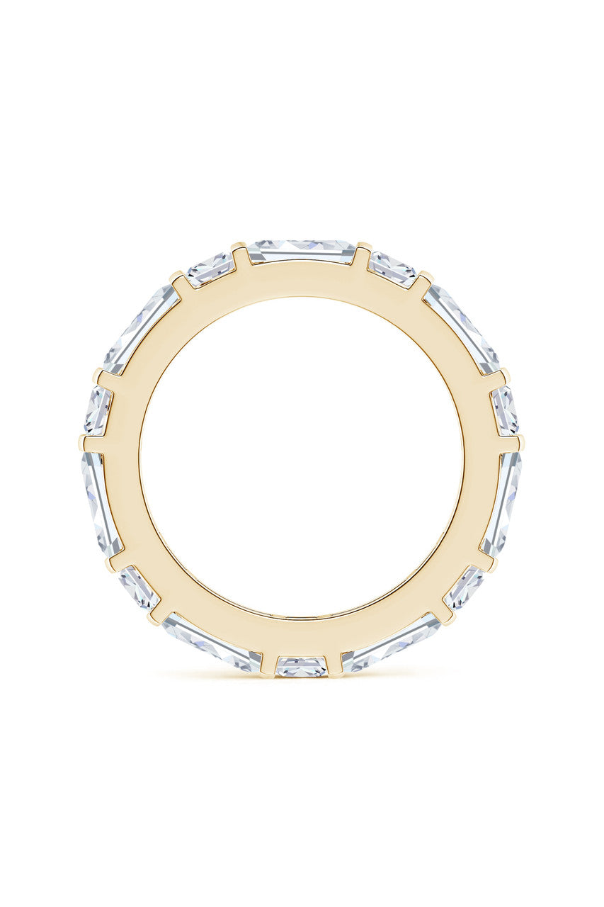 Buy Orient Express Lab-Grown 14K Gold Baguette & Cushion Diamond Eternity Band in 14K Yellow Gold Online 14K Yellow Gold