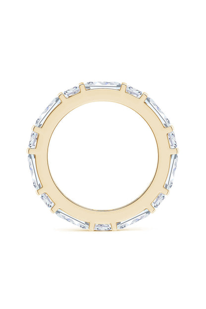 Buy Orient Express Lab-Grown 14K Gold Baguette & Cushion Diamond Eternity Band in 14K Yellow Gold Online 14K Yellow Gold