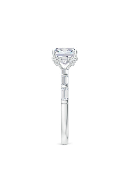 Buy Orient Express Lab-Grown 14K Gold & Cushion Diamond Solitaire Ring in 14K White Gold Online 14K White Gold