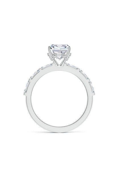 Buy Orient Express Lab-Grown 14K Gold & Cushion Diamond Solitaire Ring in 14K White Gold Online 14K White Gold