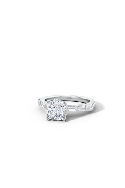 Buy Orient Express Lab-Grown 14K Gold & Cushion Diamond Solitaire Ring in 14K White Gold Online 14K White Gold